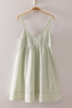 Load image into Gallery viewer, Stripe Bow Babydoll Sundress