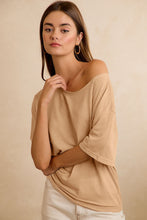 Load image into Gallery viewer, Solid Jersey Relaxed Fit Short Sleeves Pocket Top