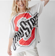 Load image into Gallery viewer, Ohio State Lawson Logo Oversized Tee