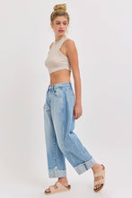 Load image into Gallery viewer, Mid Waisted Barrel Leg with Cuff