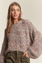 Load image into Gallery viewer, MULTI COLOR SWEATER TOP