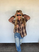 Load image into Gallery viewer, Scarlett Plaid Shacket