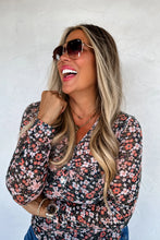 Load image into Gallery viewer, ANNIE VNECK MESH TOP