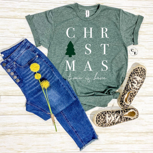 CHRISTMAS TIME IS HERE TEE