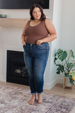 Load image into Gallery viewer, Amber Mid Rise Cuffed Slim Fit Jeans