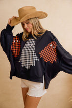 Load image into Gallery viewer, Plaid Ghost Sweatshirt