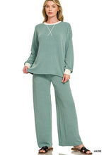 Load image into Gallery viewer, Raised Rib Round Neck Set