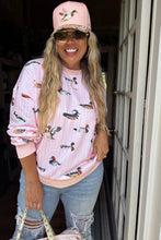 Load image into Gallery viewer, PINK DUCK PULLOVER