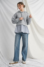 Load image into Gallery viewer, Textured Hoodie Sweatshirt