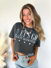 Load image into Gallery viewer, Let’s Go Boot Scootin’ Midi Tee