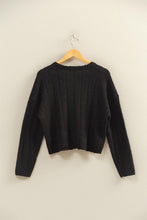 Load image into Gallery viewer, Ribbed Texture Crew Neck Sweater