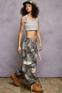 Relaxed Fit Twill Pants
