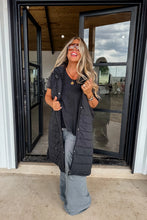 Load image into Gallery viewer, KENDALL LONG PUFFER VEST