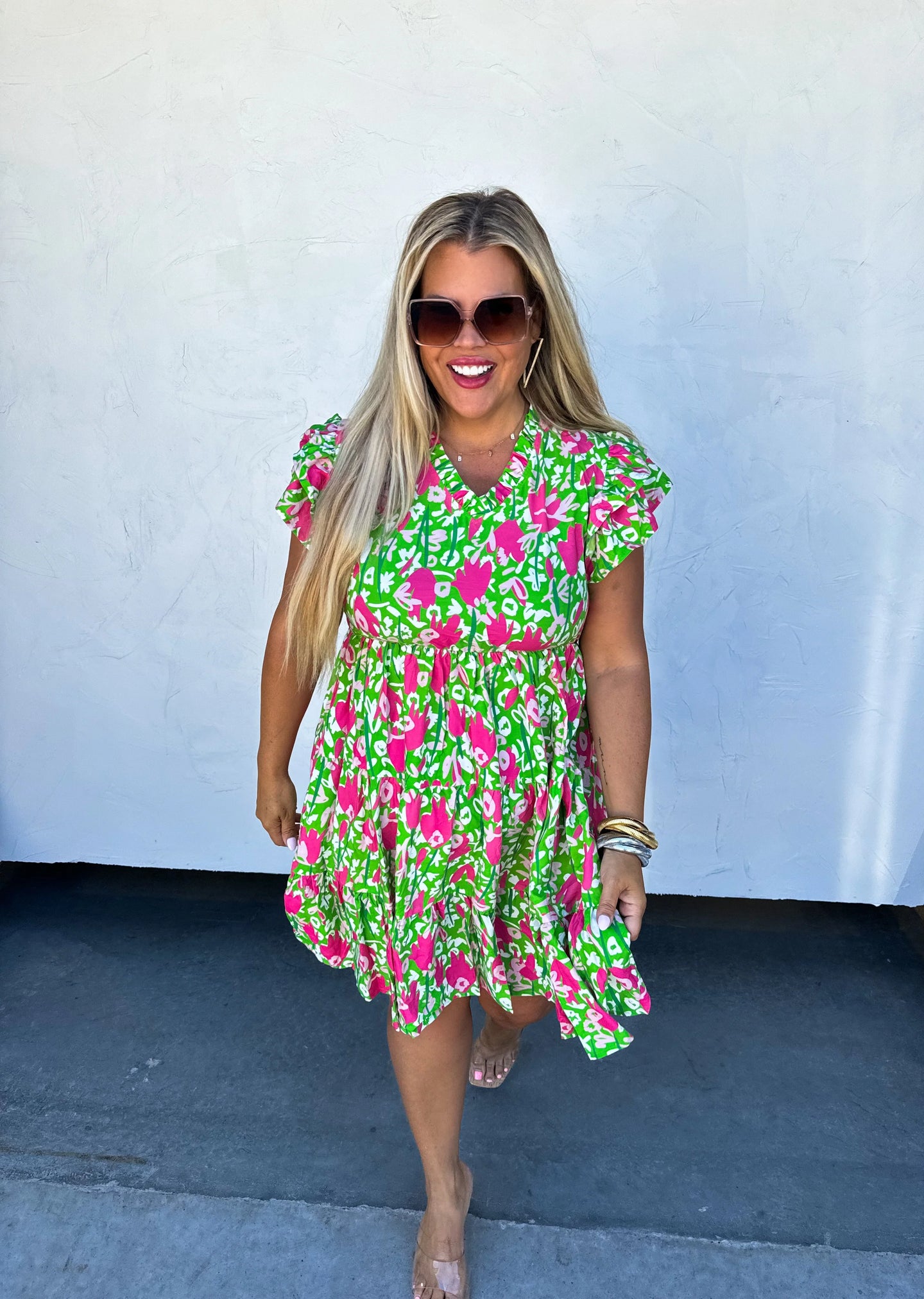 LUCIANA FLORAL DRESS