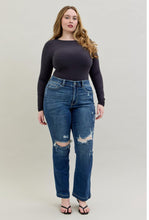 Load image into Gallery viewer, Mid Rise Hand Sand &amp; Destroy Bootcut-Judy Blue