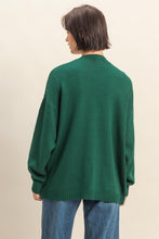 Load image into Gallery viewer, Oversized Open-front Cardigan Sweater With Pockets