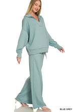 Load image into Gallery viewer, Scuba Collared Pants Set