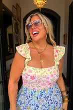 Load image into Gallery viewer, FLORAL RAINBOW SWIM SET
