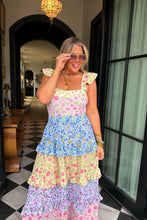 Load image into Gallery viewer, FLORAL RAINBOW SWIM SET