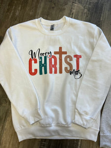 Merry CHRISTmas Sweatshirt