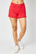 Load image into Gallery viewer, MR Garment Dye Shorts- Red