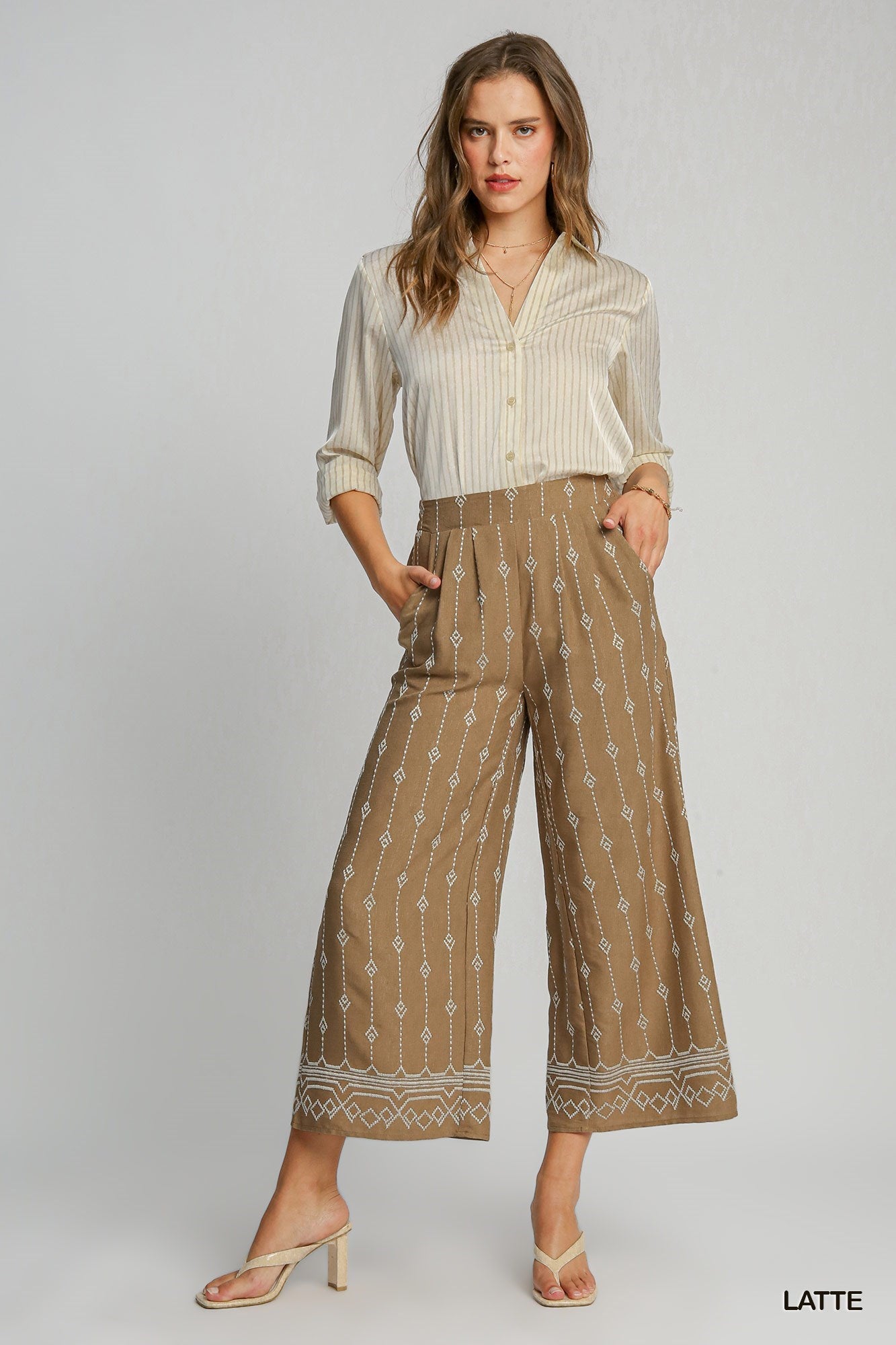 Embroidery Pants