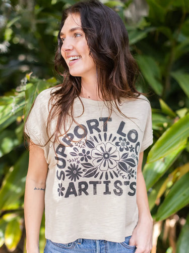 Frankie Boxy Tee - Support Local Artists