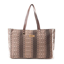Load image into Gallery viewer, Tribal Spirit Adventure Weekender Bag In Brown