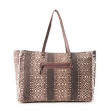 Load image into Gallery viewer, Tribal Spirit Adventure Weekender Bag In Brown