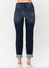 Load image into Gallery viewer, Judy Blue MR Stitched Destroy Double Cuff Boyfriend Jean