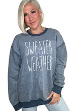 Load image into Gallery viewer, SWEATER WEATHER INVERTED SWEATSHIRT