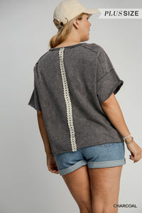 Peace Lace Applique Top