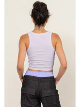 Load image into Gallery viewer, Neck Crop Tank Top