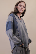 Load image into Gallery viewer, Plus Size Mineral Washed French Terry Knit Top