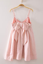 Load image into Gallery viewer, Stripe Bow Babydoll Sundress