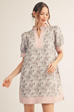 Load image into Gallery viewer, Floral Jacquard Lovely Shift Dress