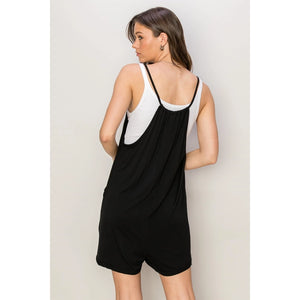 Patch Pocket Jersey Romper