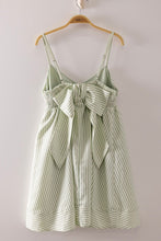 Load image into Gallery viewer, Stripe Bow Babydoll Sundress
