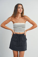 Load image into Gallery viewer, Striped Tube Top Sweater