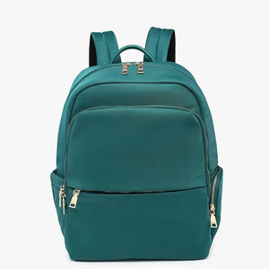 Victoria Nylon Backpack w/ 3 Compartments