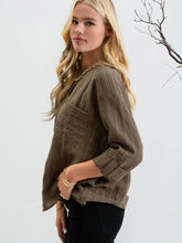 Load image into Gallery viewer, Vertical Striped Long Sleeve