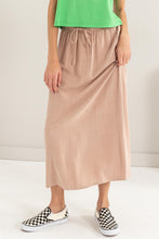 Load image into Gallery viewer, Linen Midi Skirt
