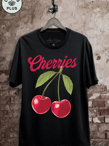 Cherries Graphic Top