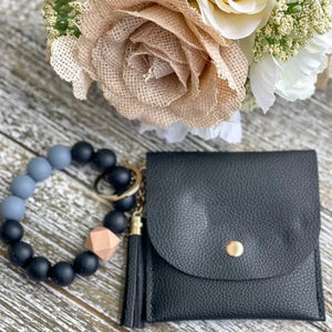 SNAP CLOSE WALLET KEYCHAIN