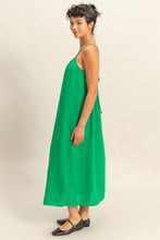 Load image into Gallery viewer, Solid Color Spaghetti Strap Midi Dress