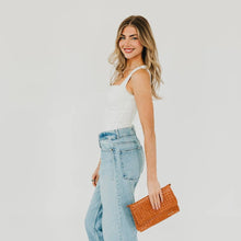 Load image into Gallery viewer, Wrenlee Woven Flap Crossbody