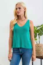 Load image into Gallery viewer, KNIT TANK TOP