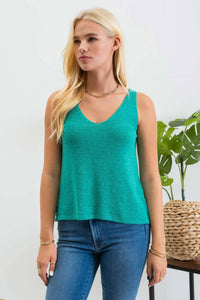 KNIT TANK TOP