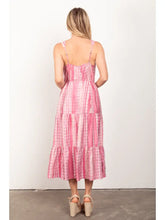Load image into Gallery viewer, Plus Size Button Down Printed Summer Midi Dress