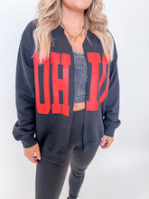 Load image into Gallery viewer, Black OHIO cardigan